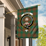 Garden Flag Menzies Green Ancient Tartan Flag Clan Badge Tartan House Flag
