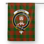 Garden Flag Menzies Green Modern Tartan Flag Clan Badge Tartan House Flag