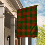 Garden Flag Menzies Green Modern Tartan Flag Tartan House Flag, Tartan Garden Flag, Tartan Flag, Plaid Flag, Christmas Plaid Flag