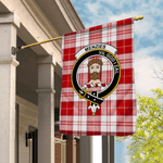Garden Flag MenZies Tartan Flag Clan Badge Tartan House Flag