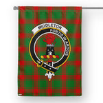 Garden Flag Middleton Tartan Flag Clan Badge Tartan House Flag