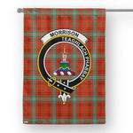 Garden Flag Morrison Red Ancient Tartan Flag Clan Badge Tartan House Flag