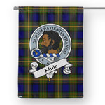 Garden Flag Muir Clan Badge Tartan Flag Scottish Tartan House Flag,buffalo plaid garden flag,irish family crest flags,ns tartan flags,scottish clan flags,scottish clan flags uk,Scottish Tartan House Flag,Tartan Clan Flag,tartan day flag,Tartan Garden Flag