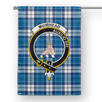 Garden Flag Muirhead Blue Tartan Flag Clan Badge Tartan House Flag