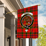 Garden Flag Munro Modern Tartan Flag Clan Badge Tartan House Flag