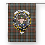 Garden Flag Murray Of Atholl Weathered Tartan Flag Clan Badge Tartan House Flag