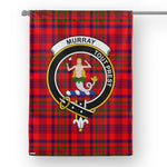 Garden Flag Murray Of Dysart Tartan Flag Clan Badge Tartan House Flag