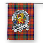 Garden Flag Nicolson Ancient Clan Badge Tartan Flag Scottish Tartan House Flag,buffalo plaid garden flag,irish family crest flags,ns tartan flags,scottish clan flags,scottish clan flags uk,Scottish Tartan House Flag,Tartan Clan Flag,tartan day flag,Tartan Garden Flag