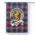 Nicolson Tartan Garden Flag Nicolson Clan Badge Tartan Flag Scottish Tartan House Flag,buffalo plaid garden flag,irish family crest flags,ns tartan flags,scottish clan flags,scottish clan flags uk,Scottish Tartan House Flag,Tartan Clan Flag,tartan day flag,Tartan Garden Flag
