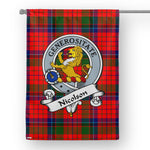 Garden Flag Nicolson Modern Clan Badge Tartan Flag Scottish Tartan House Flag,buffalo plaid garden flag,irish family crest flags,ns tartan flags,scottish clan flags,scottish clan flags uk,Scottish Tartan House Flag,Tartan Clan Flag,tartan day flag,Tartan Garden Flag