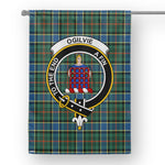 Garden Flag Ogilvie Hunting Ancient Tartan Flag Clan Badge Tartan House Flag