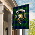 Garden Flag Oliphant Modern Tartan Flag Clan Badge Tartan House Flag