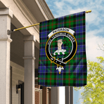 Garden Flag Paterson Ancient Tartan Flag Clan Badge Tartan House Flag
