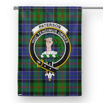 Garden Flag Paterson Ancient Tartan Flag Clan Badge Tartan House Flag