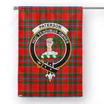 Garden Flag Paterson Tartan Flag Clan Badge Tartan House Flag