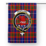 Garden Flag Pentland Tartan Flag Clan Badge Tartan House Flag