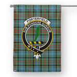 Garden Flag Porterfield Tartan Flag Clan Badge Tartan House Flag