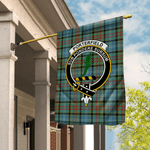 Garden Flag Porterfield Tartan Flag Clan Badge Tartan House Flag