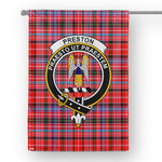 Garden Flag Preston Tartan Flag Clan Badge Tartan House Flag