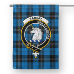 Garden Flag Ramsay Blue Ancient Tartan Flag Clan Badge Tartan House Flag