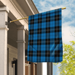 Garden Flag Ramsay Blue Ancient Tartan Flag Tartan House Flag, Tartan Garden Flag, Tartan Flag, Plaid Flag, Christmas Plaid Flag