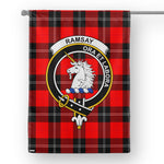 Garden Flag Ramsay Modern Tartan Flag Clan Badge Tartan House Flag