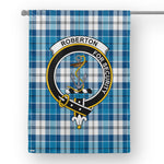 Garden Flag Roberton Tartan Flag Clan Badge Tartan House Flag