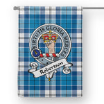 Garden Flag Robertson Clan Badge Tartan Flag Scottish Tartan House Flag - Scotstee Shop