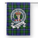 Garden Flag Robertson Hunting Modern Clan Badge Tartan Flag Scottish Tartan House Flag - Scotstee Shop
