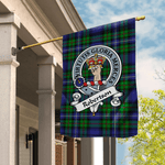 Garden Flag Robertson Hunting Modern Clan Badge Tartan Flag Scottish Tartan House Flag - Scotstee Shop