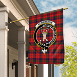 Garden Flag Robertson Weathered Tartan Flag Clan Badge Tartan House Flag