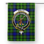 Garden Flag Rollo Tartan Flag Clan Badge Tartan House Flag