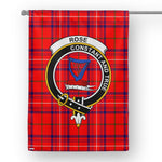 Garden Flag Rose Tartan Flag Clan Badge Tartan House Flag