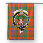Garden Flag Ross Ancient Tartan Flag Clan Badge Tartan House Flag