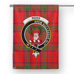Garden Flag Ross Modern Tartan Flag Clan Badge Tartan House Flag