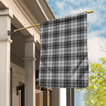 Garden Flag Sandilands Grey Tartan Flag Tartan House Flag, Tartan Garden Flag, Tartan Flag, Plaid Flag, Christmas Plaid Flag