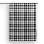 Garden Flag Scott Black White Modern Clan Badge Tartan Flag Scottish Tartan House Flag - Scotstee Shop