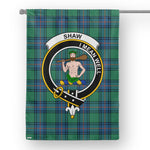 Garden Flag Shaw Of Sauchie Ancient Tartan Flag Clan Badge Tartan House Flag