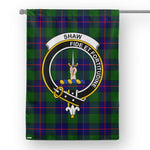 Garden Flag Shaw Of Tordarroch Modern Tartan Flag Clan Badge Tartan House Flag
