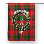 Garden Flag Somerville Tartan Flag Clan Badge Tartan House Flag