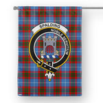 Garden Flag Spalding Tartan Flag Clan Badge Tartan House Flag