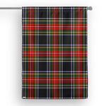 Garden Flag Stewart Black Tartan Flag Tartan House Flag, Tartan Garden Flag, Tartan Flag, Plaid Flag, Christmas Plaid Flag Stewart Flag