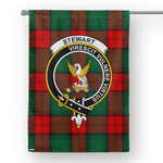 Garden Flag Stewart High Stewards Atholl Modern Tartan Flag Clan Badge Tartan House Flag Stewart Flag