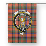 Garden Flag Stewart High Stewards Royal Ancient Tartan Flag Clan Badge Tartan House Flag Stewart Flag