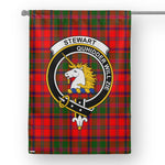 Garden Flag Stewart Of Appin Modern Tartan Flag Clan Badge Tartan House Flag Stewart Flag