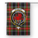 Garden Flag Stewart Stuart Of Bute Black Tartan Flag Clan Badge Tartan House Flag Stewart Flag