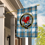 Stewart Tartan Garden Flag Stewart Stuart Of Bute Muted Blue Tartan Flag Clan Badge Tartan House Flag Stewart Flag