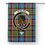 Garden Flag Stirling Of Keir Tartan Flag Clan Badge Tartan House Flag
