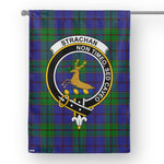 Strachan Tartan Garden Flag Strachan Tartan Flag Clan Badge Tartan House Flag