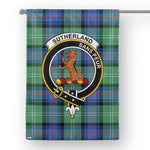 Garden Flag Sutherland II Old Ancient Tartan Flag Clan Badge Tartan House Flag